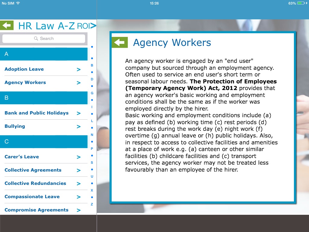 Irish HR Law screenshot 2