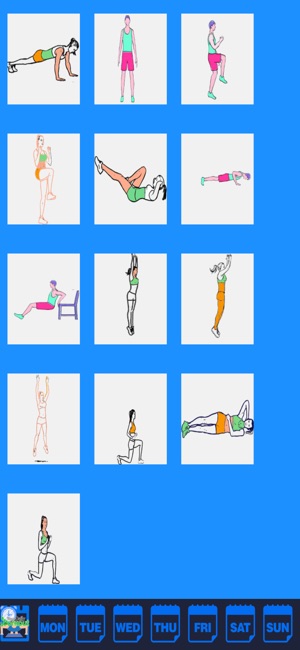 7 Days Home Workout(圖7)-速報App