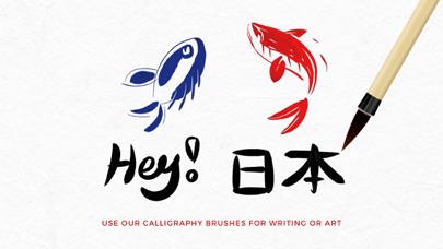 How to cancel & delete Calligraphy Calm - Ink Brush from iphone & ipad 2