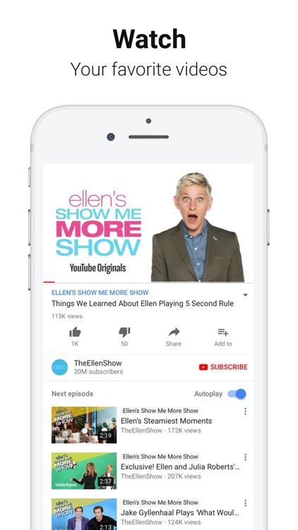 YouTube: Watch, Listen, Stream screenshot-0