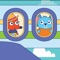 In the interactive Meemu Airport games the adorable animal characters head to the airport to start their delightful trip