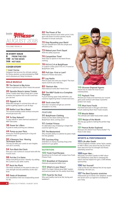 Muscle & Fitness UK Magazine