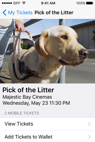 SIFF Mobile Tickets screenshot 2