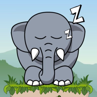 Snoring: Elephant puzzle