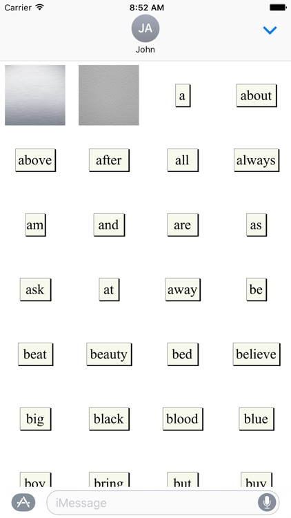 Fridge Words Sticker Pack