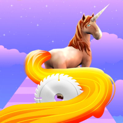 Unicorn pony - hair challenge