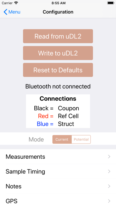 uDL2 Config screenshot 2