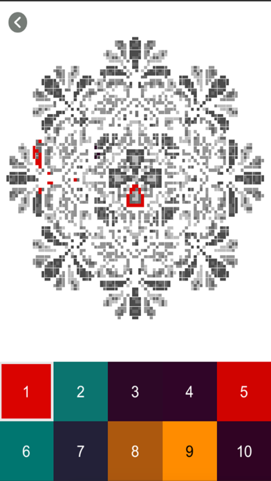 Mandala Pixel Art Coloring screenshot 2