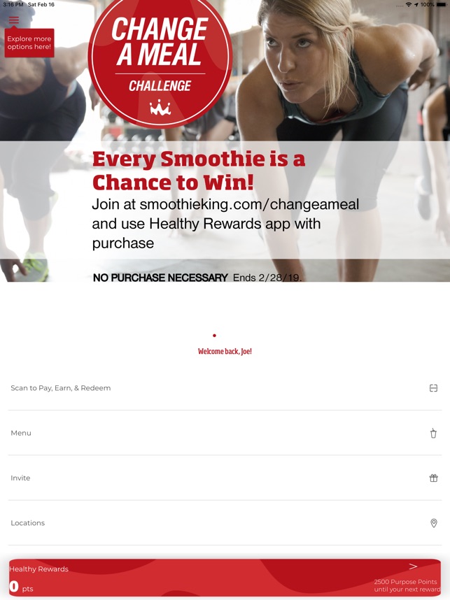 Smoothie King Healthy Rewards On The App Store