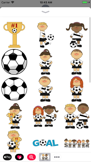 Soccer Toons Stickers(圖3)-速報App