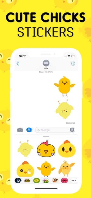 Chicken Chick Emojis(圖4)-速報App