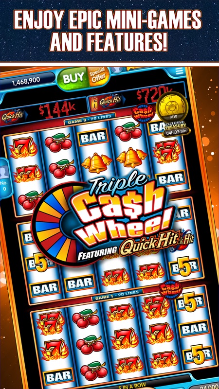 Quick-hit Slot Machine Free App