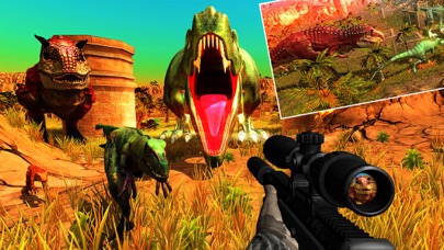 Desert Dinosaur Shooter Pro screenshot 3