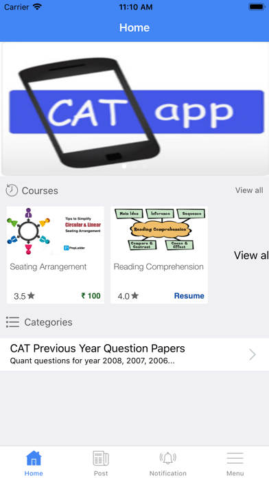 How to cancel & delete CAT MBA PREP from iphone & ipad 1
