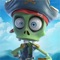 Experience living on a farm island side by side with friendly and adventure-loving zombies in Zombie Castaways