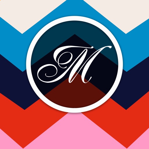 Monogram Wallpaper Maker Lite! iOS App