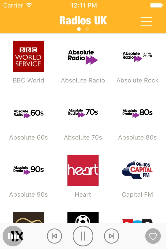 Radios UK FM (British Radio) screenshot 2