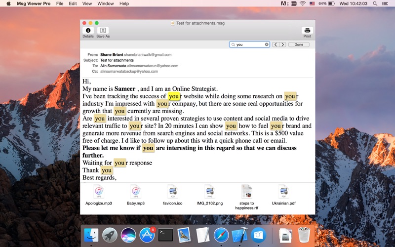 msg viewer for outlook mac