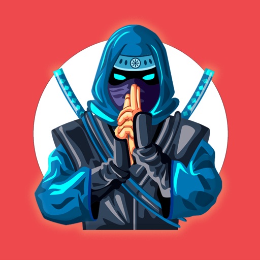 Ninja Warrior Stickers iOS App