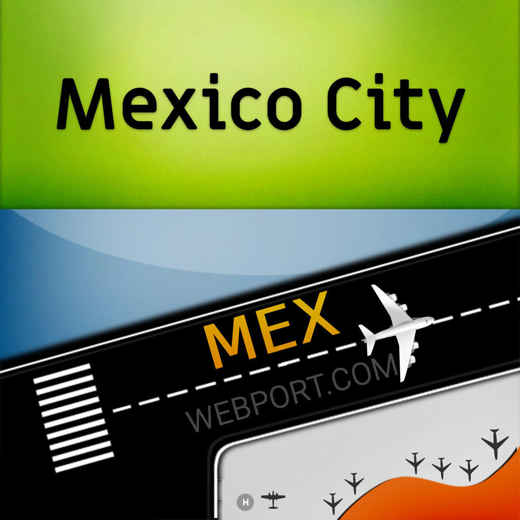 Get Mexico City Airport MEX +Radar for iOS, iPhone, iPad Aso Report