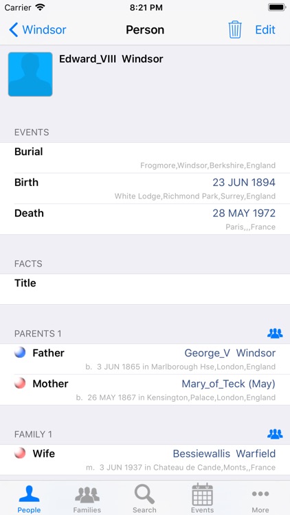 GedView screenshot-5