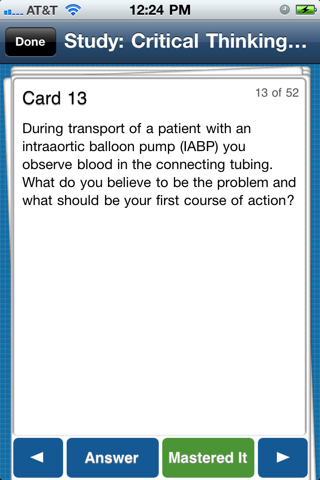 Critical Care Paramedic Review screenshot 2