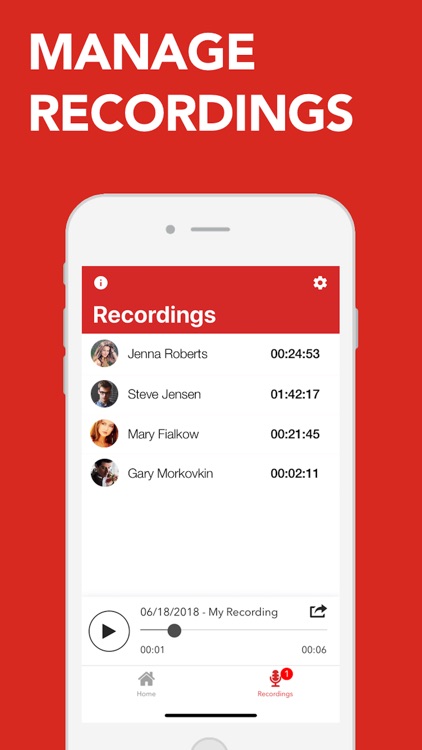 Call Recorder for iPhone - Rec screenshot-3