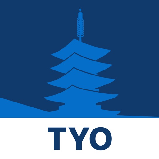 Tokyo Travel Guide and Map Icon