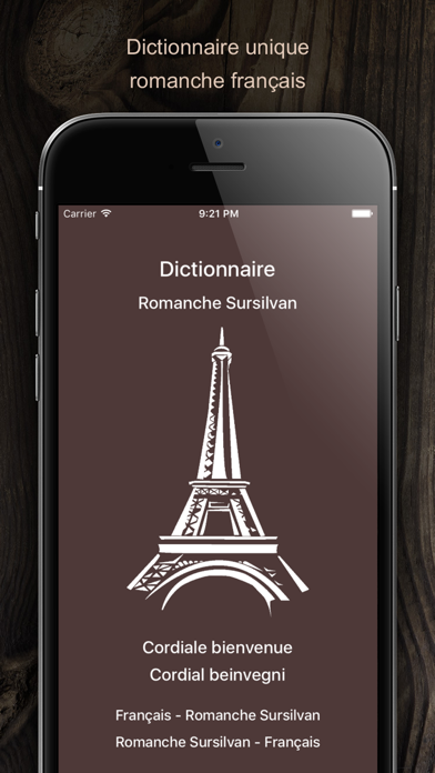 How to cancel & delete Dictionnaire Romanche Francais from iphone & ipad 1