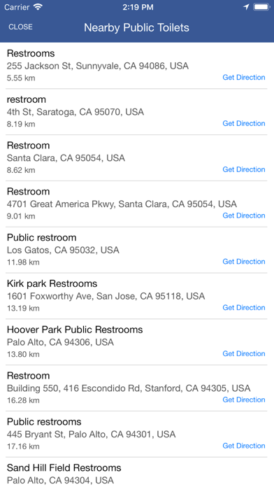 Loo Finder -  nearby toilets screenshot 4