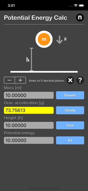 Potential Energy Calculator(圖7)-速報App