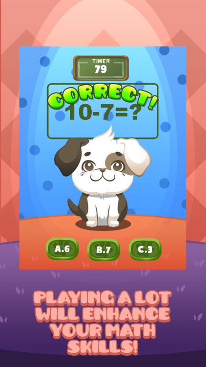 Math Games Fun with Puppy Love