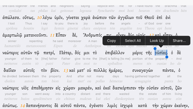 Interlinear Bible(圖4)-速報App