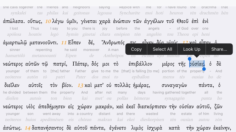 Interlinear Bible screenshot-3
