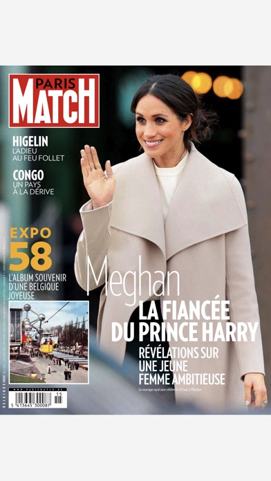 Paris Match Belgique screenshot1