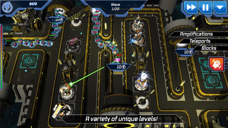 Module TD. Sci-Fi Tower Defens