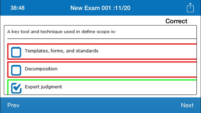 PMP Exam Online Lite(圖4)-速報App