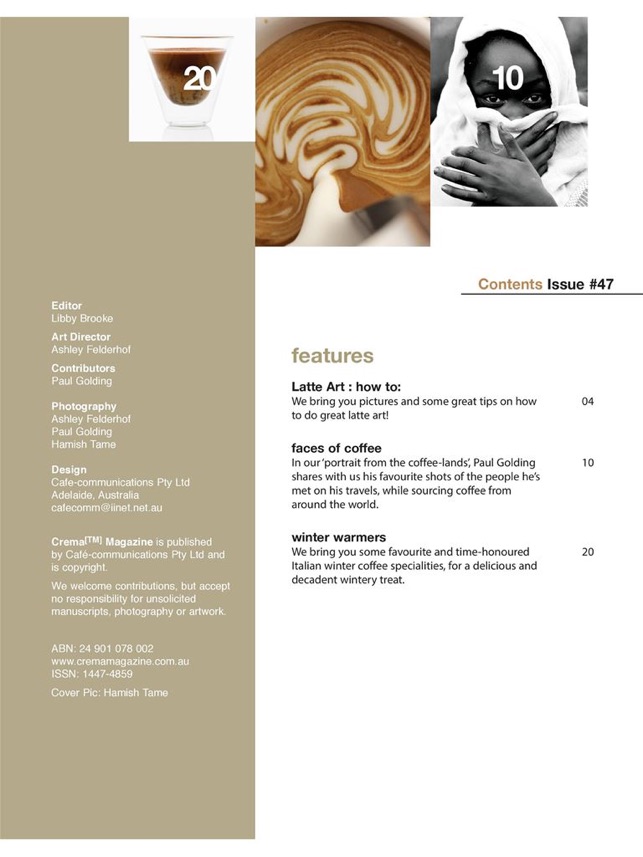 Crema Magazine On The Crema Magazine On The