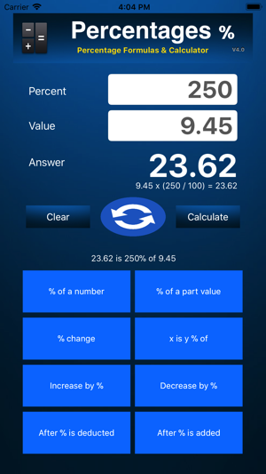 Percentage Calculator - %(圖1)-速報App