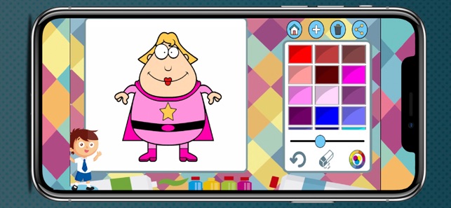 超級英雄 塗料 染色 書(圖3)-速報App