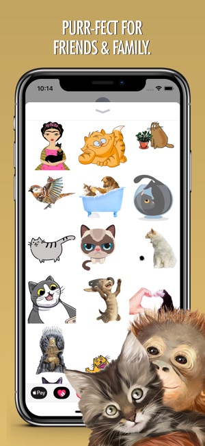 Cats Animated Text Stickers(圖3)-速報App