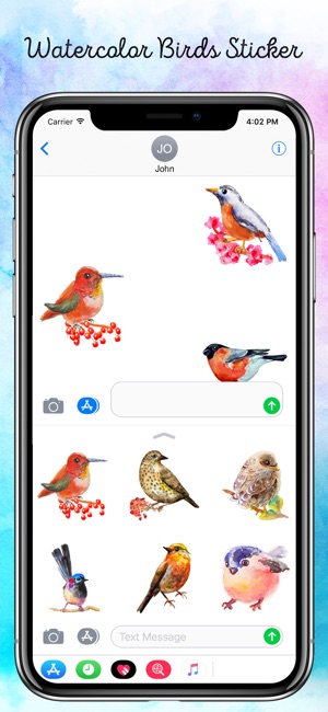 Watercolor Beautiful Birds(圖4)-速報App