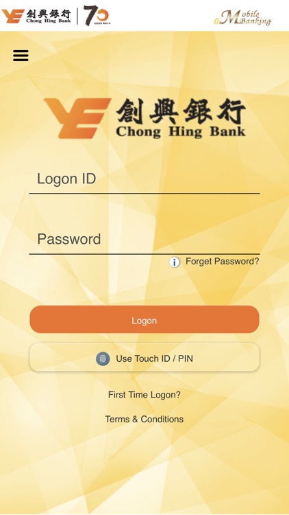 Chong Hing Mobile Banking