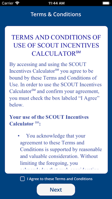 Scout Economics Calculator screenshot 3