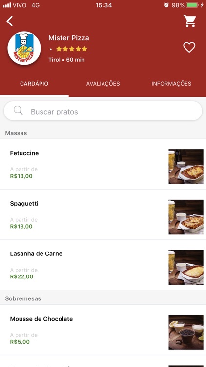 MeuMenu - Delivery de Comida