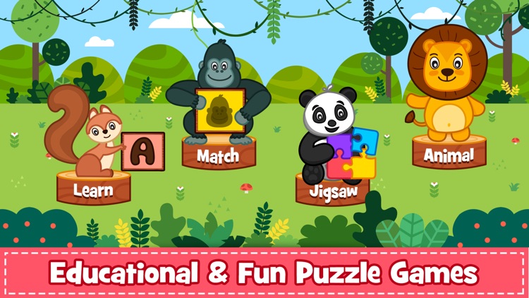 Kids Puzzle & Toddler Games 2+