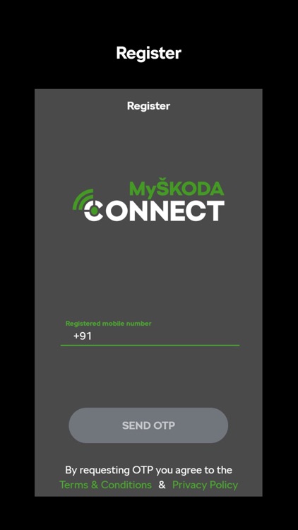 MyŠKODA Connect