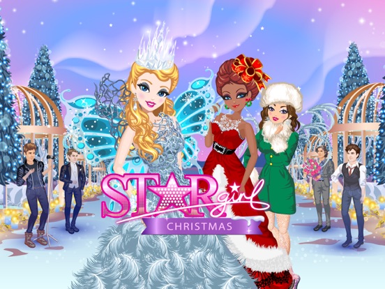 Star Girl Christmas на iPad