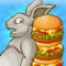 You're looking at a unique cooking game full of capricious little rabbits and huge stacks of food