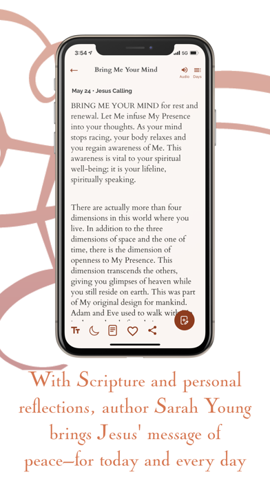 Jesus Calling Devotional screenshot1